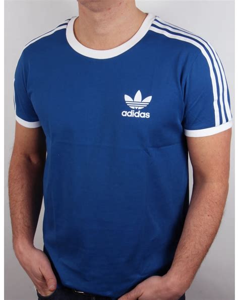 adidas blauw t shirt|Blue adidas Originals Shirts.